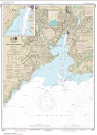 Buy map New Haven Harbor; New Haven Harbor (Inset) (12371-25) by NOAA