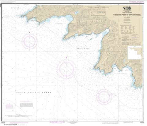 Buy map Attu Island Theodore Pt. to Cape Wrangell (16430-7) by NOAA