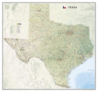 Buy map Texas Classic Wall Map