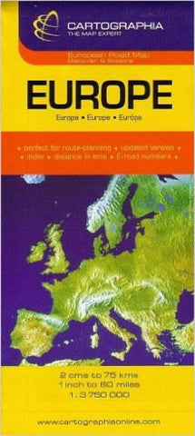 Buy map Europe by Cartographia