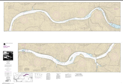 Buy map Snake River-Lake Bryon (18547-8) by NOAA