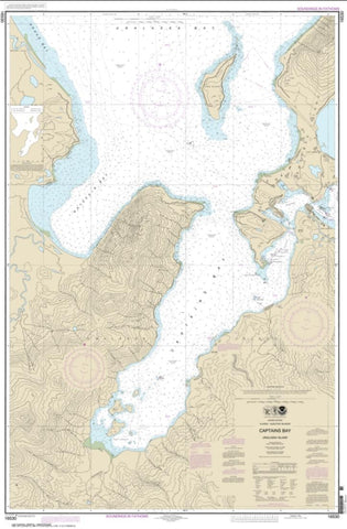 Buy map Captains Bay (16530-7) by NOAA