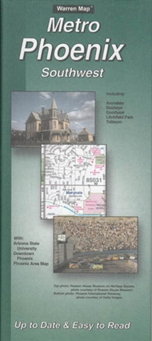 Buy map Phoenix, Arizona Metro, Southwest by The Seeger Map Company Inc.