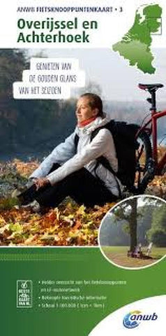Buy map Overijssel & Achterhoek : Netherlands 1:100,000 cycling map #3