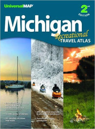 Buy map Michigan, Recreational Travel Atlas by Kappa Map Group