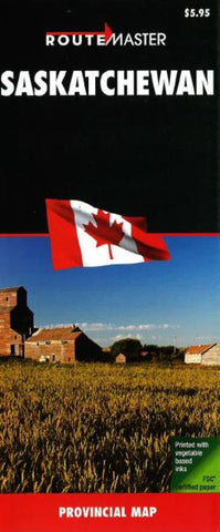 Buy map Saskatchewan by Route Master