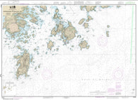 Buy map Approaches to Blue Hill Bay (13313-21) by NOAA