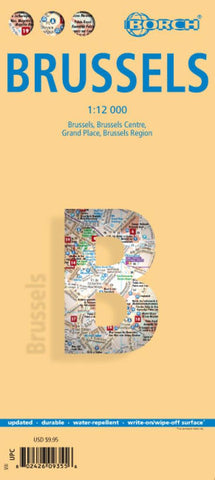 Buy map Brussels City Map