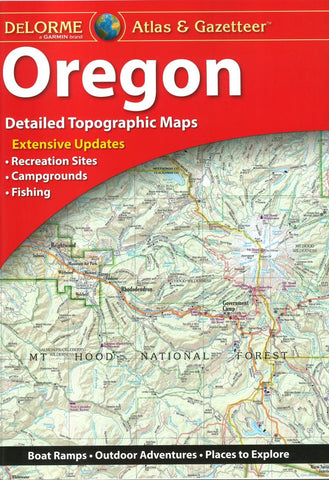 Buy map Oregon, Atlas and Gazetteer by DeLorme