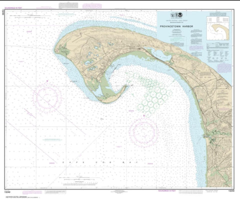 Buy map Provincetown Harbor (13249-13) by NOAA