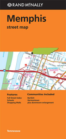 Buy map Memphis, Tennessee by Rand McNally