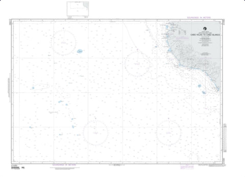 Buy map Cabo Velas To Cabo Blanco, Costa Rica (NGA-21550-1) by National Geospatial-Intelligence Agency