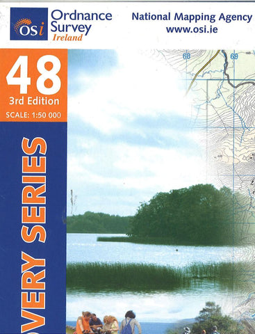 Buy map Offaly, Westmeath, Ireland Discovery Series #48