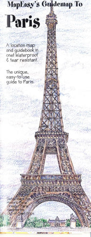 Buy map Paris, France Guidemap by MapEasy, Inc.