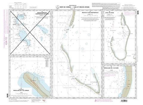 Buy map Mouillage de lile Huon by SHOM