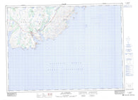 001L14 St Lawrence Canadian topographic map, 1:50,000 scale