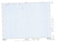 001M02 Jude Island Canadian topographic map, 1:50,000 scale