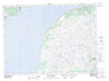 001M06 Point Entragee Canadian topographic map, 1:50,000 scale