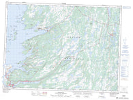 001N05 Argentia Canadian topographic map, 1:50,000 scale
