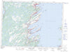 001N11 Harbour Grace Canadian topographic map, 1:50,000 scale