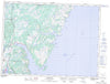 001N13 Sunnyside Canadian topographic map, 1:50,000 scale
