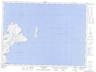 002C02 Bay De Verde Canadian topographic map, 1:50,000 scale