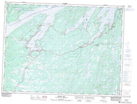 002C05 Sweet Bay Canadian topographic map, 1:50,000 scale