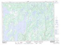 002D04 Twillick Brook Canadian topographic map, 1:50,000 scale
