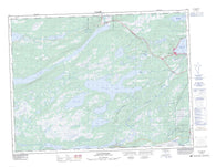 002D09 Glovertown Canadian topographic map, 1:50,000 scale