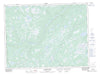 002D11 Eastern Pond Canadian topographic map, 1:50,000 scale