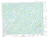 002E02 Gander River Canadian topographic map, 1:50,000 scale