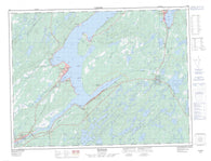002E03 Botwood Canadian topographic map, 1:50,000 scale