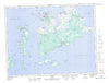 002E09 Fogo Canadian topographic map, 1:50,000 scale