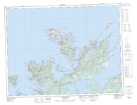 002E10 Twillingate Canadian topographic map, 1:50,000 scale
