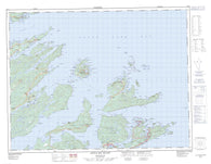 002E12 Little Bay Island Canadian topographic map, 1:50,000 scale