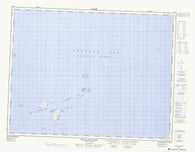 002F12 Wadham Islands Canadian topographic map, 1:50,000 scale