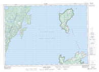 002L13 Groais Island Canadian topographic map, 1:50,000 scale