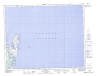 002M11 Quirpon Canadian topographic map, 1:50,000 scale
