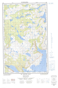 003D04W St Peter Bay Canadian topographic map, 1:50,000 scale