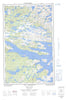 003D05W Fox Harbour Canadian topographic map, 1:50,000 scale