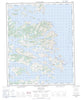 003D12 Francis Harbour Canadian topographic map, 1:50,000 scale