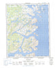 003E04 Comfort Bight Canadian topographic map, 1:50,000 scale