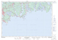 011D11 West Chezzetcook Canadian topographic map, 1:50,000 scale