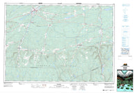 011E12 Oxford Canadian topographic map, 1:50,000 scale