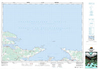 011E14 Malagash Canadian topographic map, 1:50,000 scale