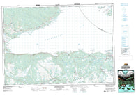 011F06 Chedabucto Bay Canadian topographic map, 1:50,000 scale