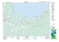 011F12 Antigonish Canadian topographic map, 1:50,000 scale