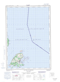 011I16E Ile De St Pierre Canadian topographic map, 1:50,000 scale