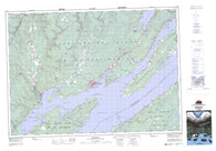 011K02 Baddeck Canadian topographic map, 1:50,000 scale