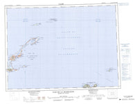 011N Iles De La Madeleine Canadian topographic map, 1:250,000 scale